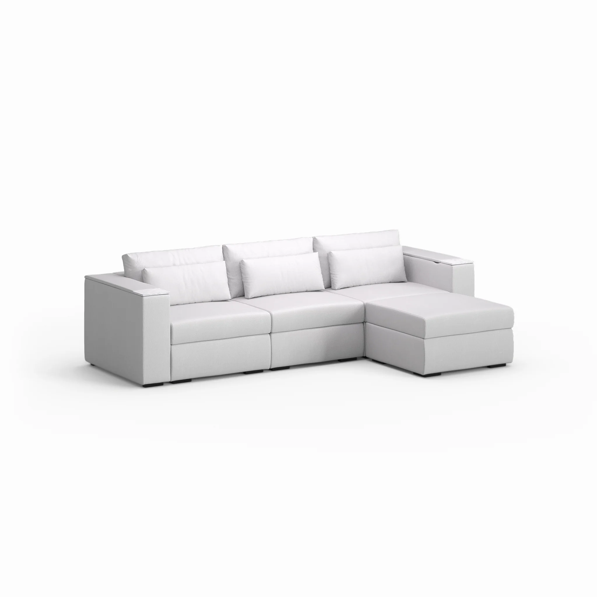 Three Seater - With ottoman - Image 10