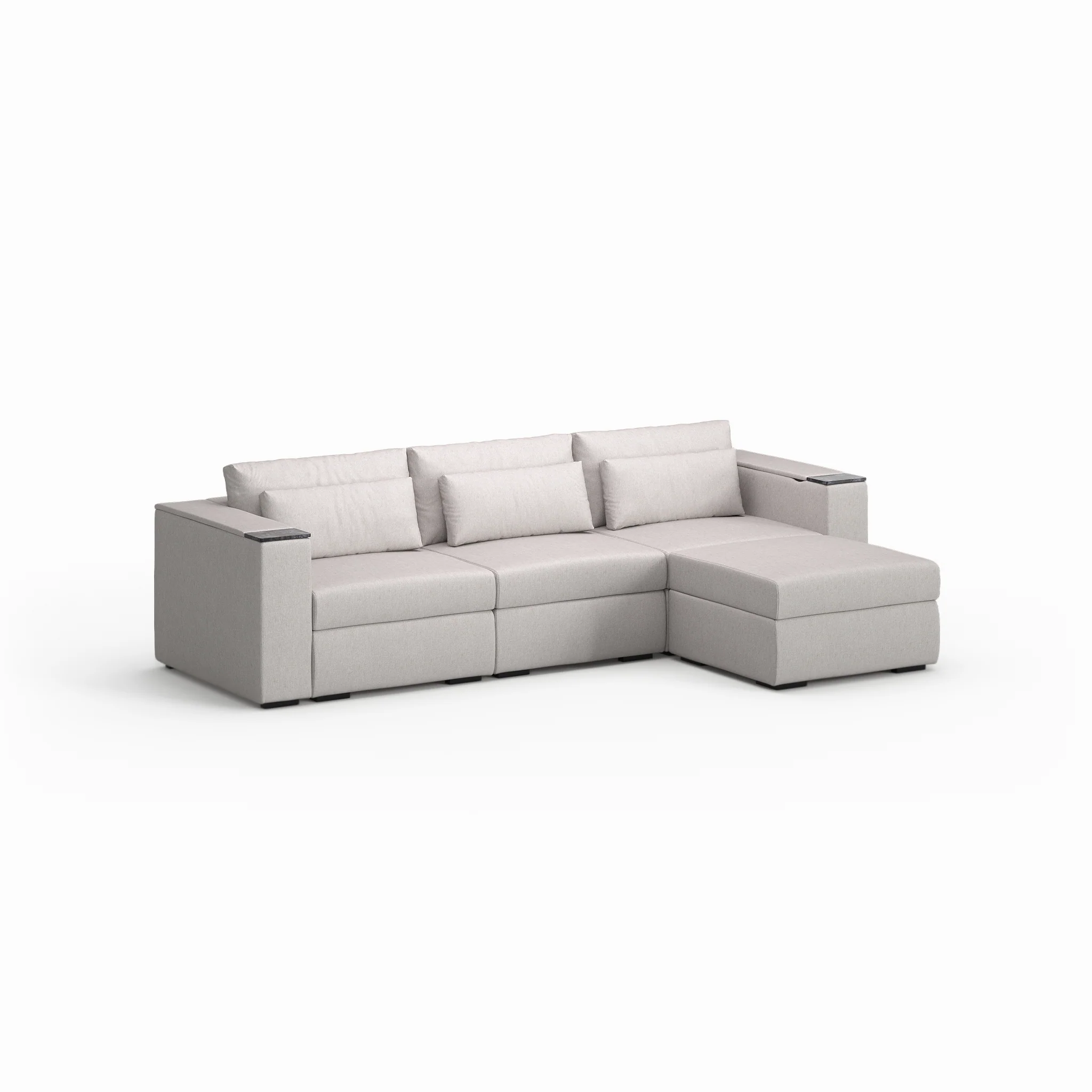 Three Seater - With ottoman - Image 19