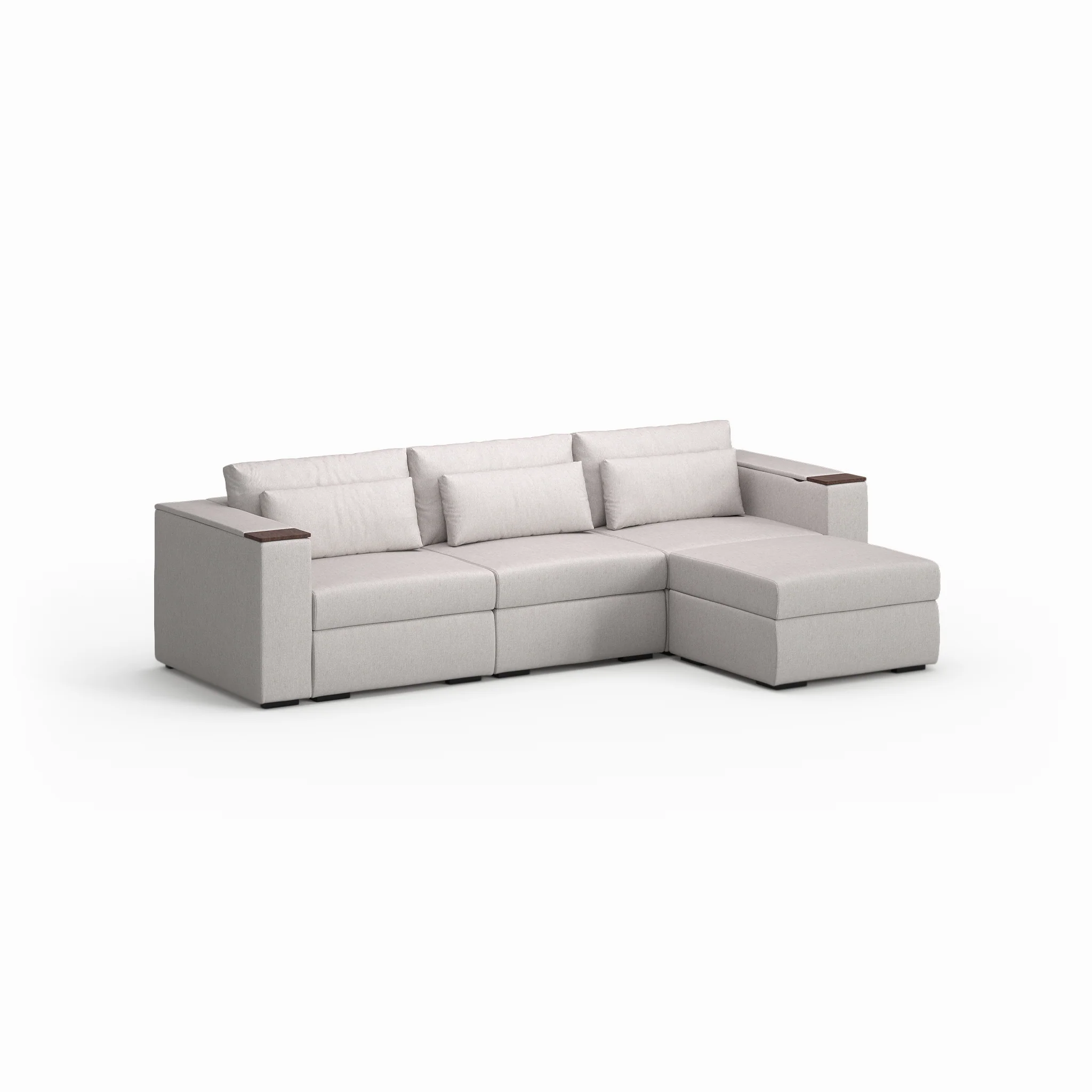 Three Seater - With ottoman - Image 20