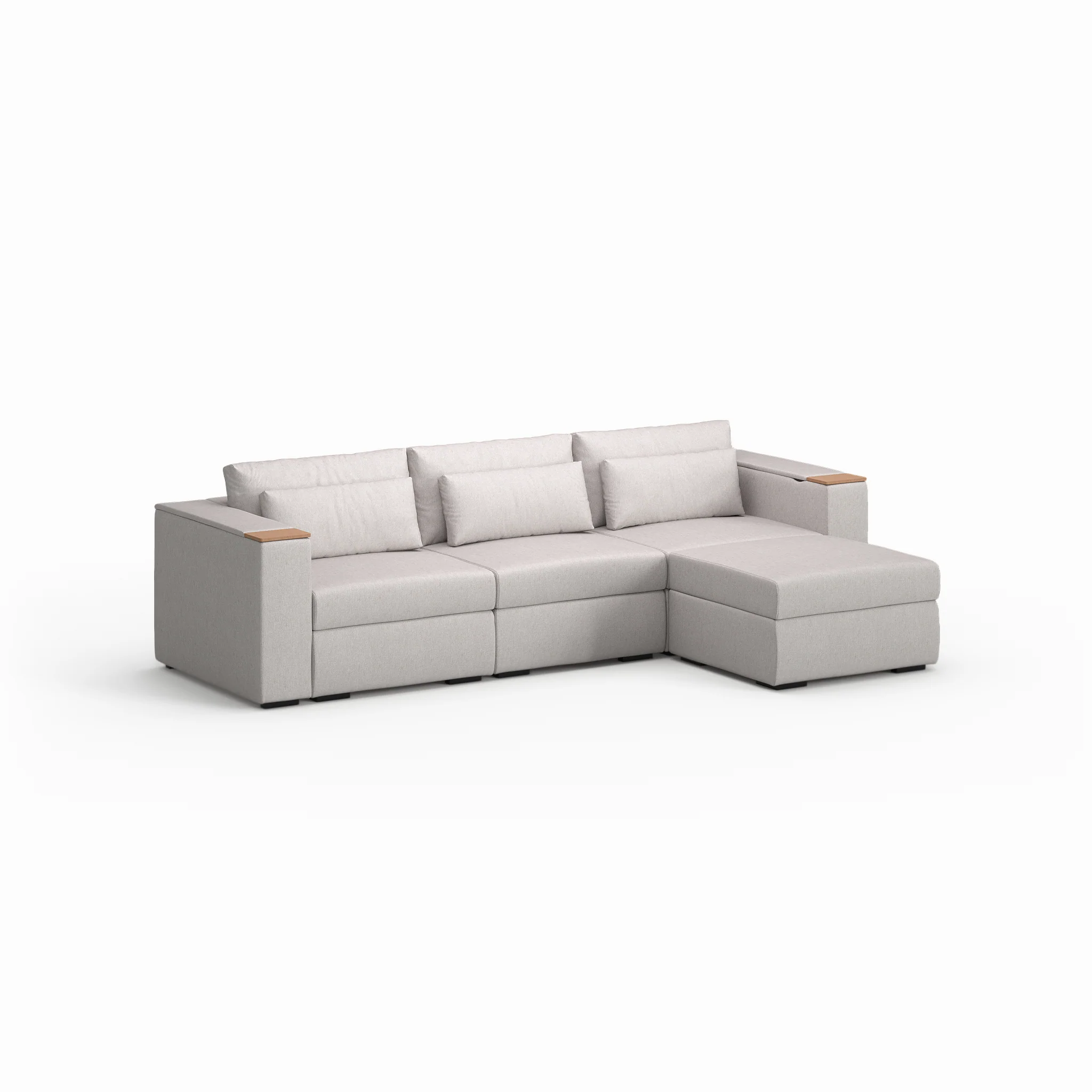 Three Seater - With ottoman - Image 21