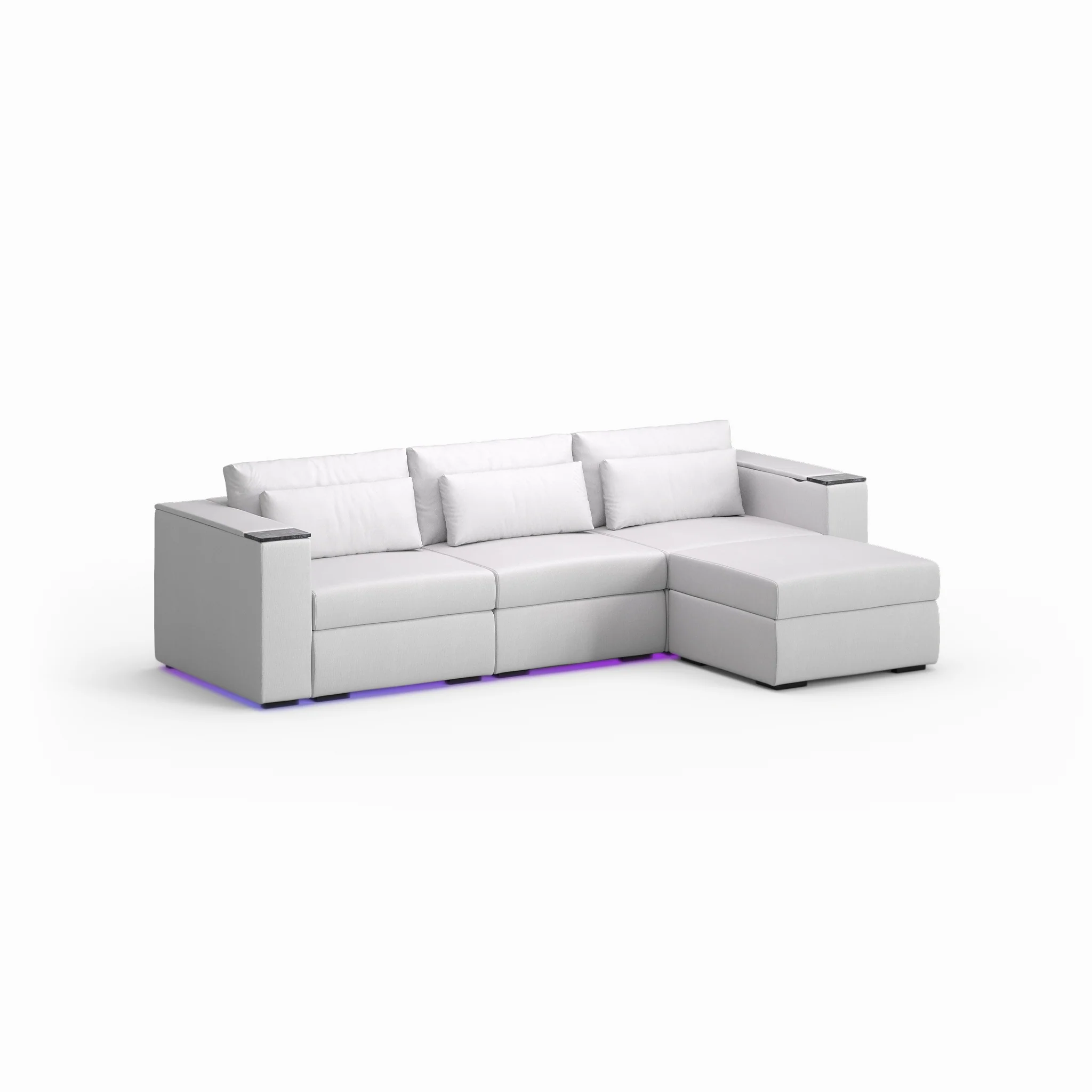 Three Seater - With ottoman - Image 43