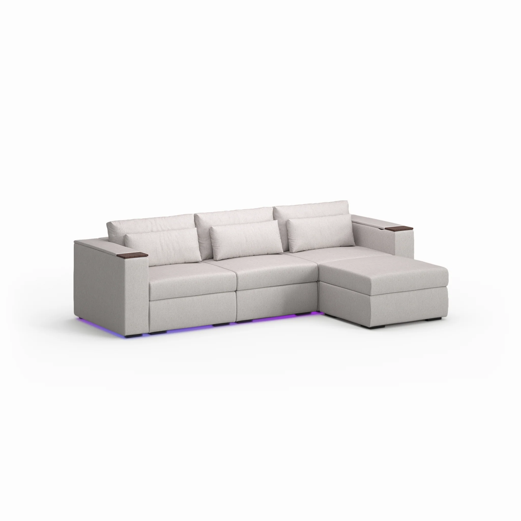 Three Seater - With ottoman - Image 50