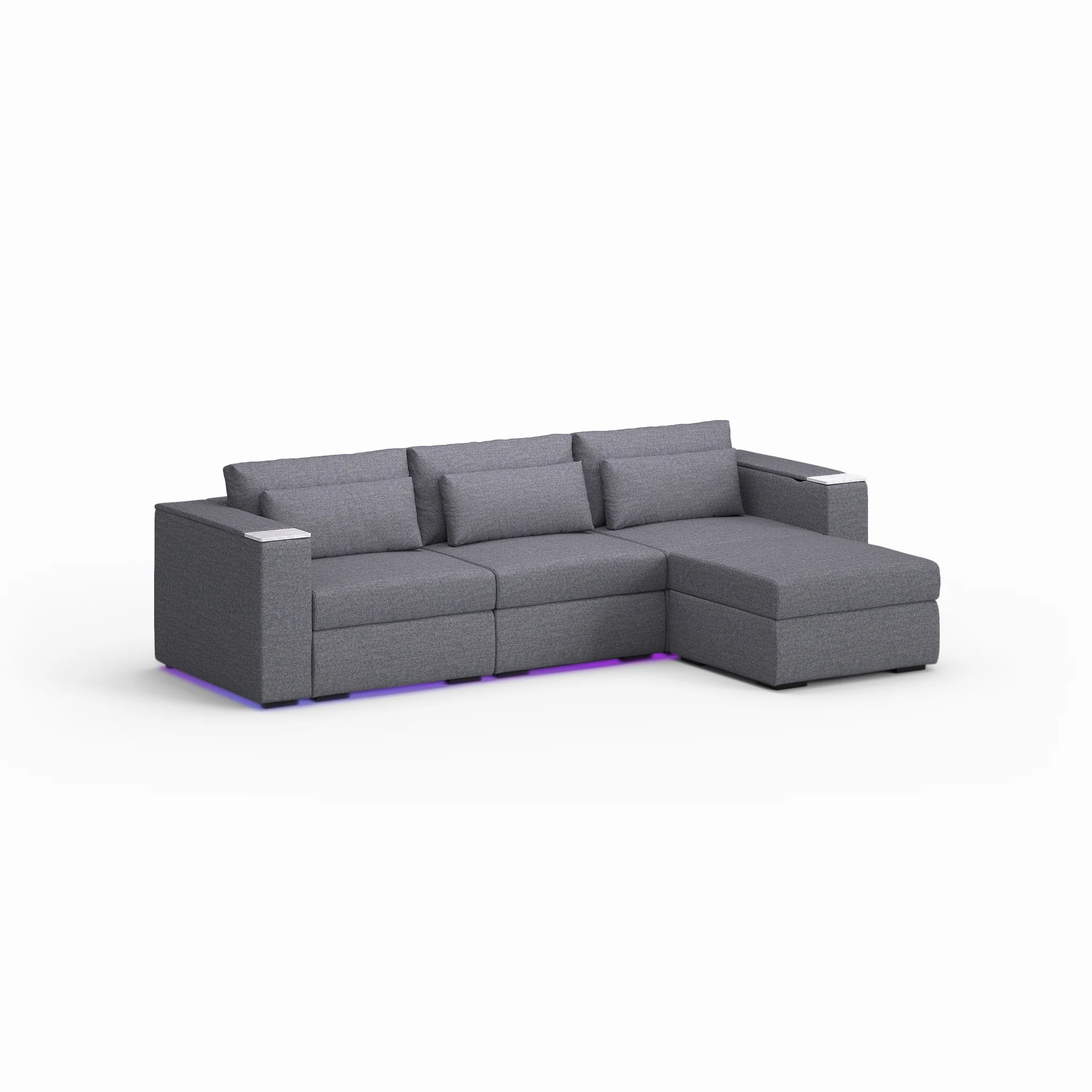 Three Seater - With ottoman - Image 52