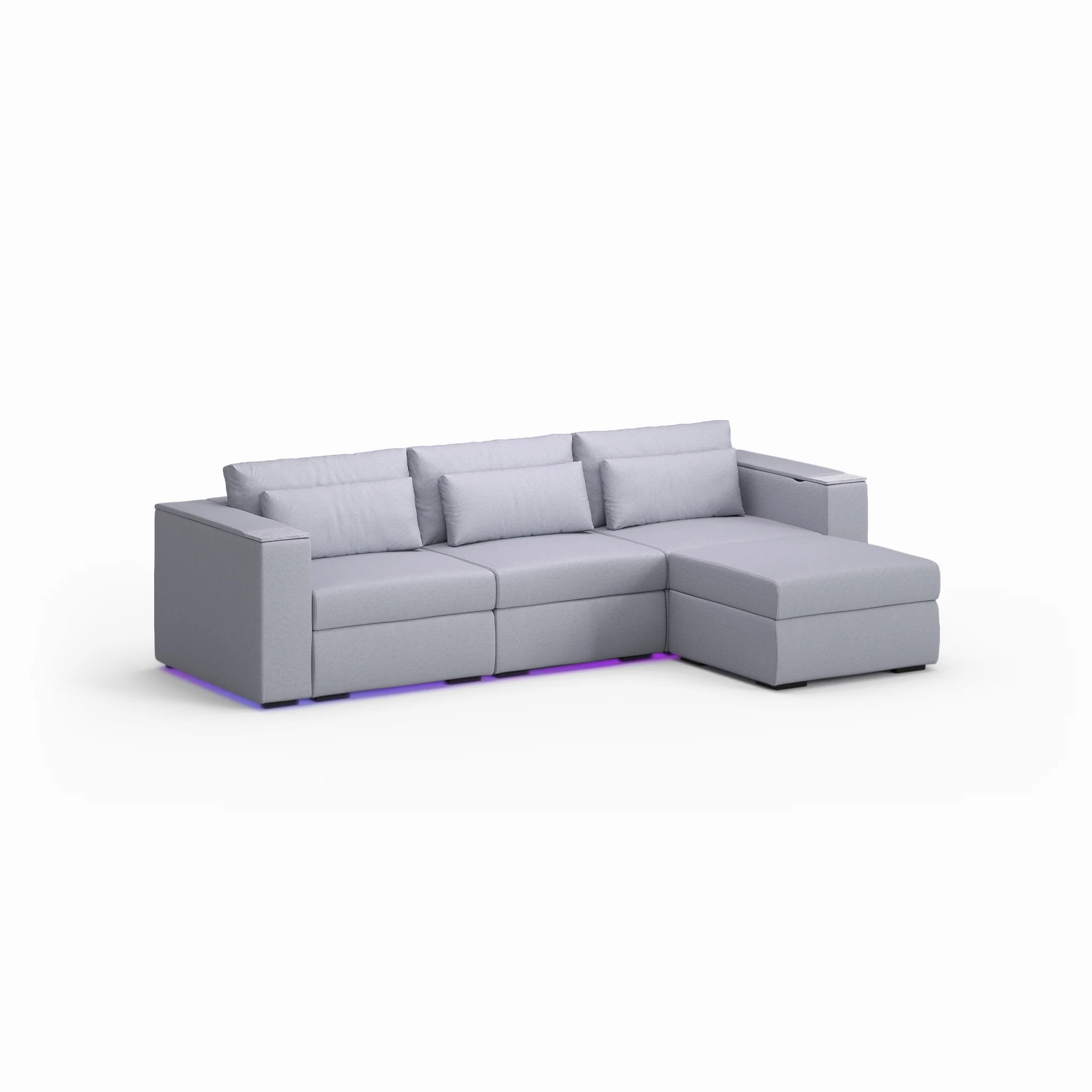 Three Seater - With ottoman - Image 60