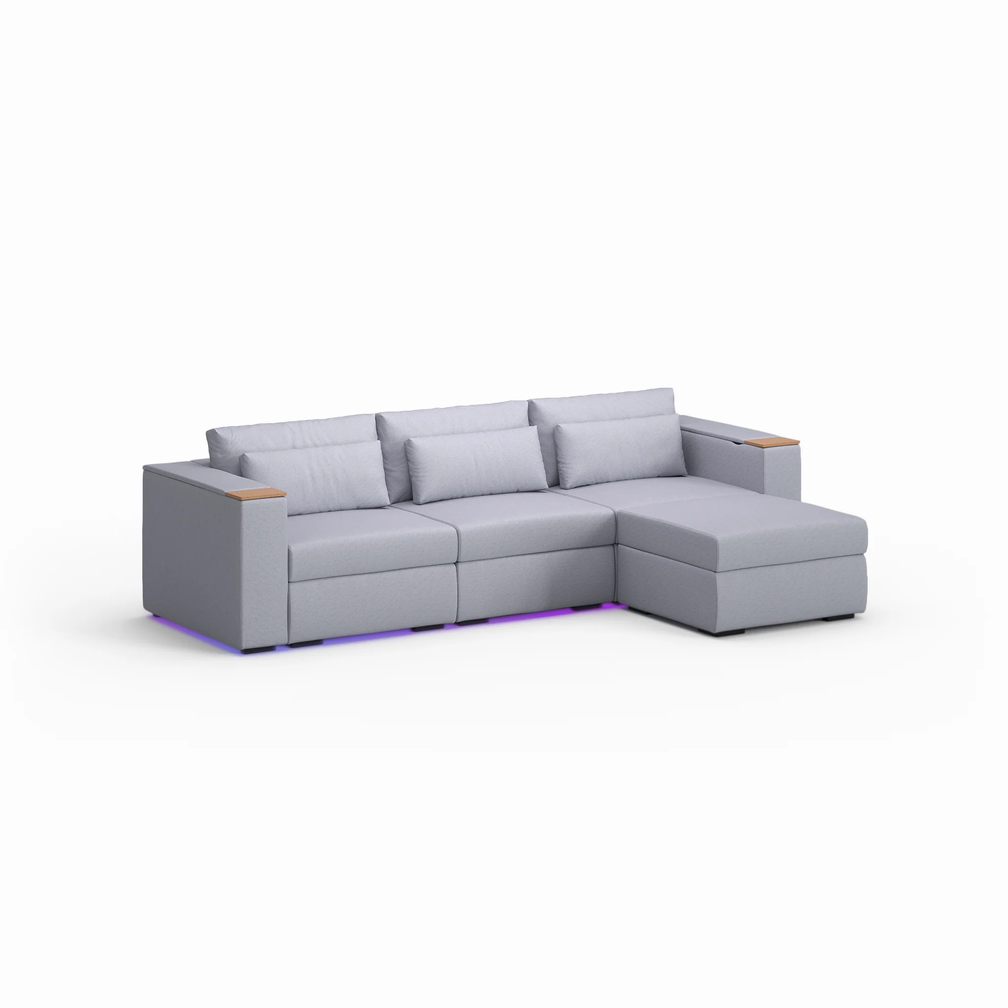 Three Seater - With ottoman - Image 63