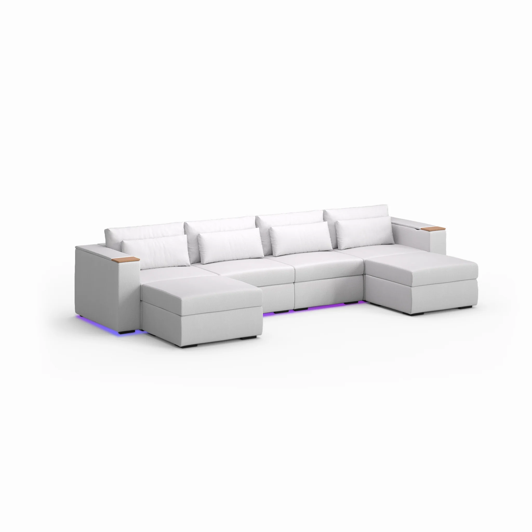 Four Seater - With 2 ottomans - Image 43
