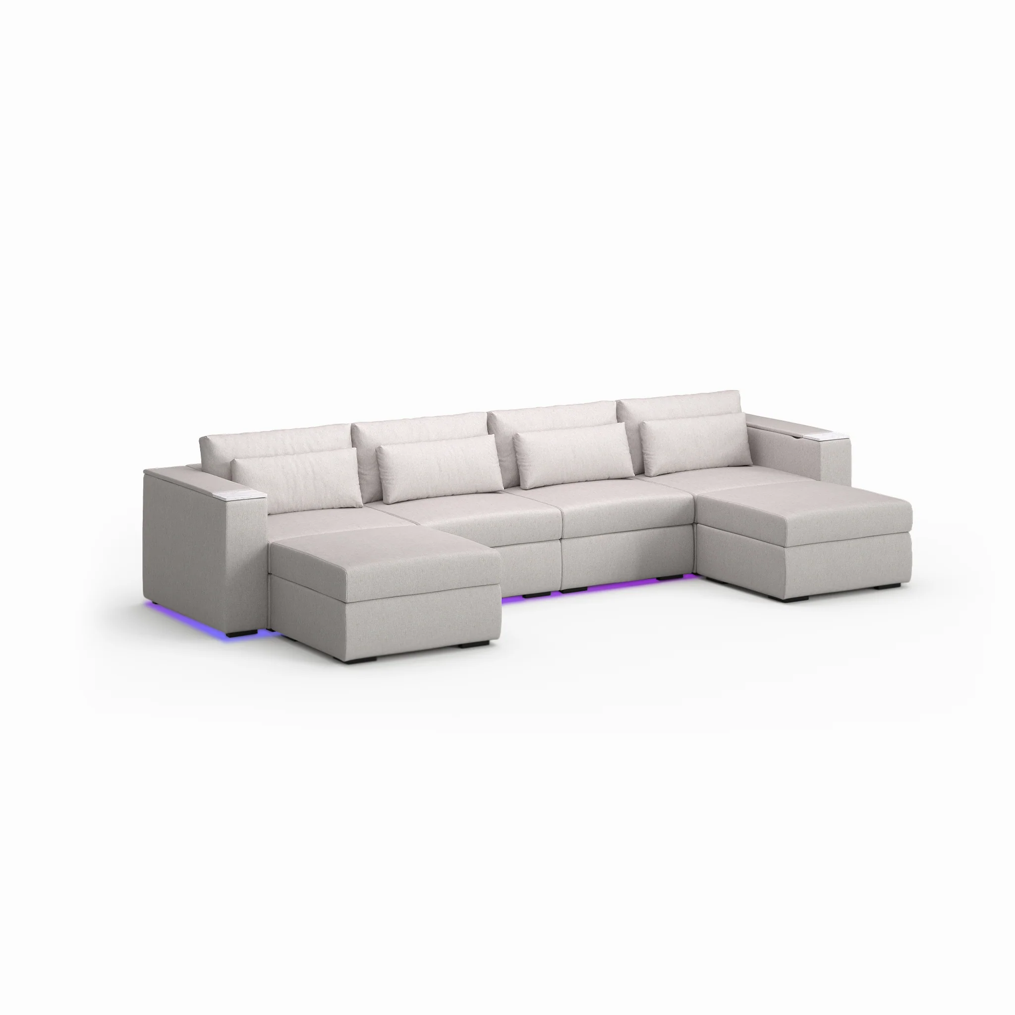 Four Seater - With 2 ottomans - Image 44