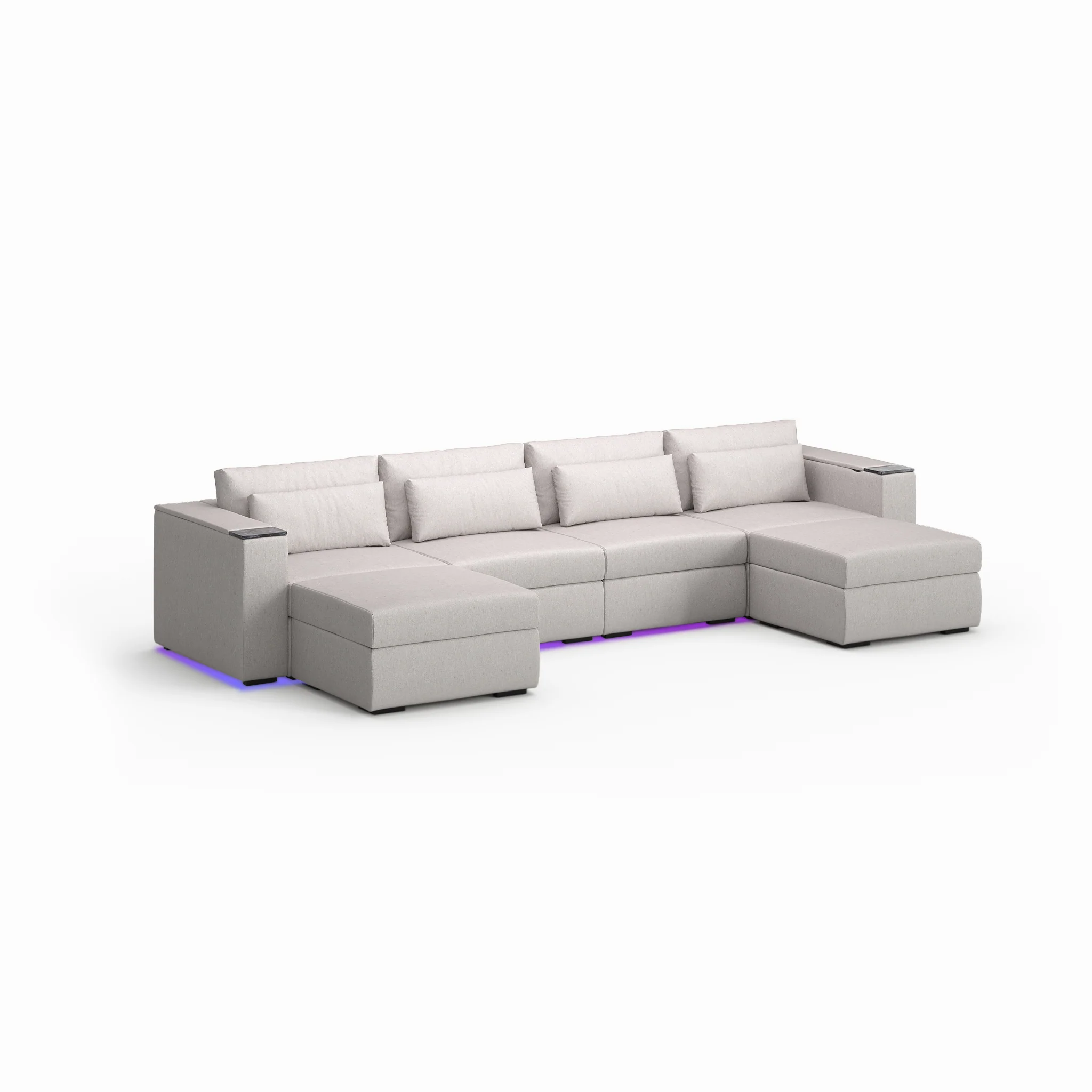 Four Seater - With 2 ottomans - Image 47
