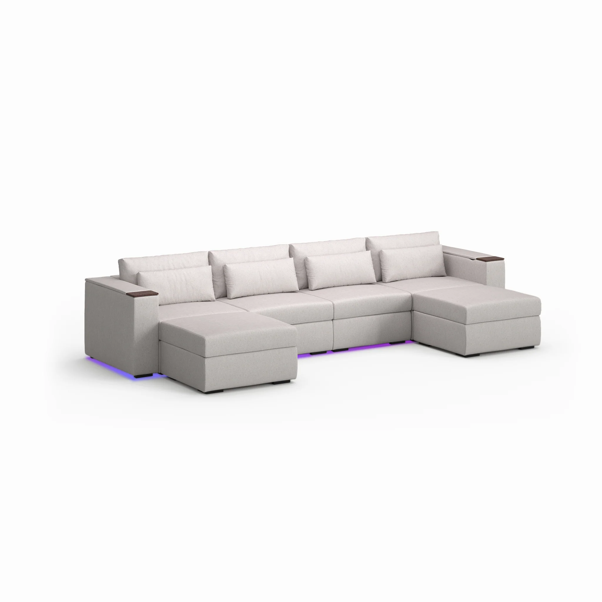 Four Seater - With 2 ottomans - Image 48