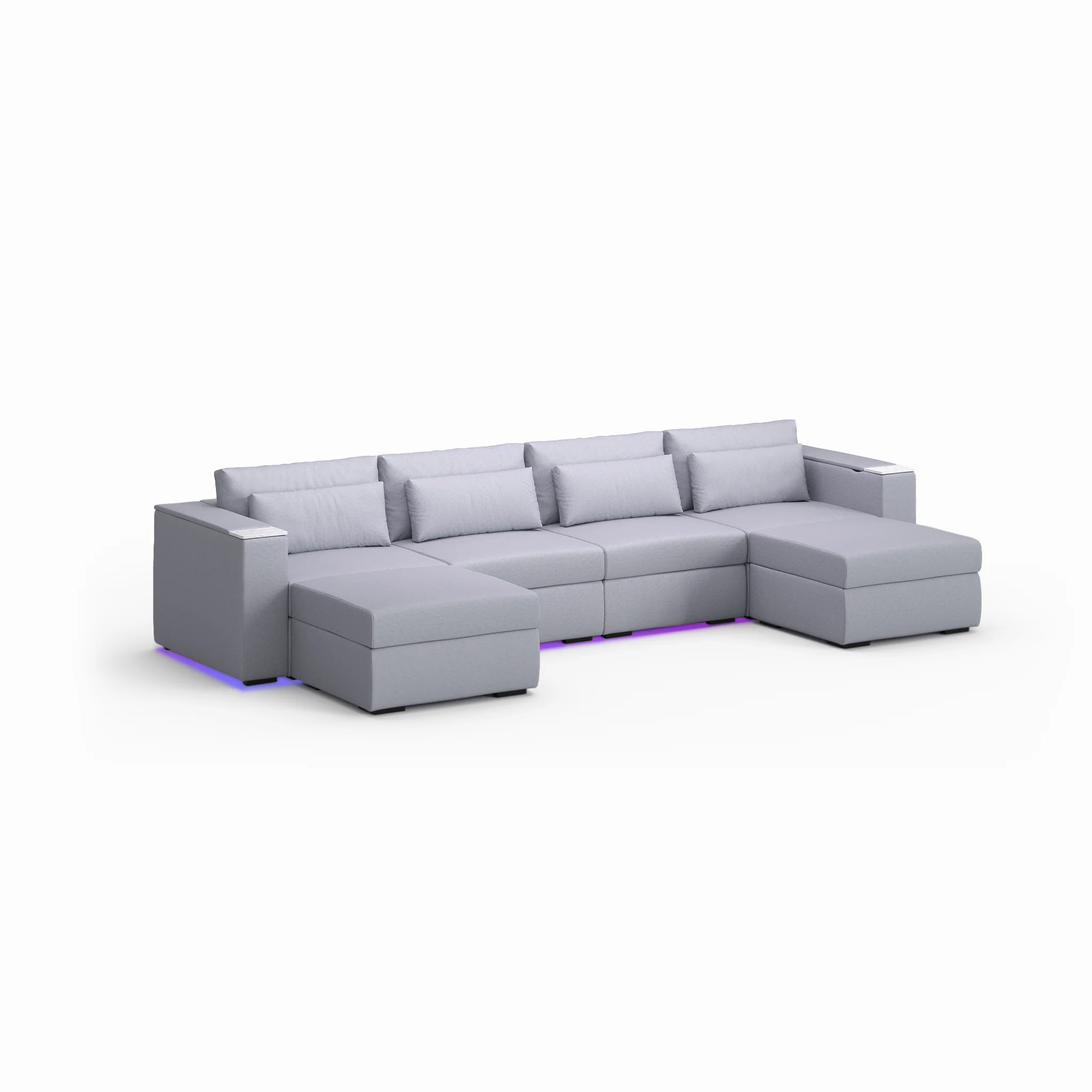 Four Seater - With 2 ottomans - Image 56