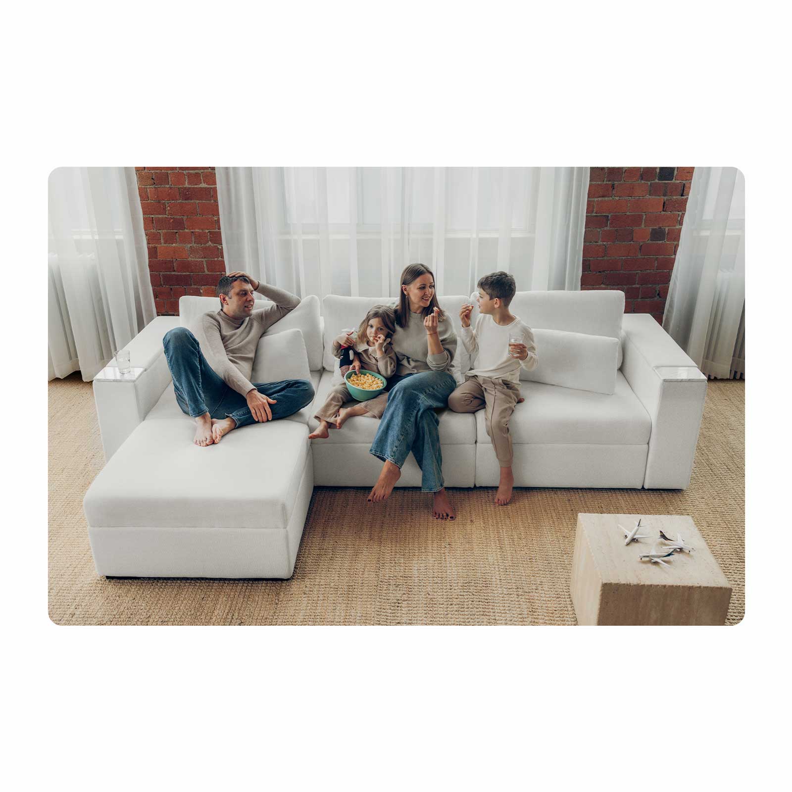 Four Seater - With ottoman - Image 7